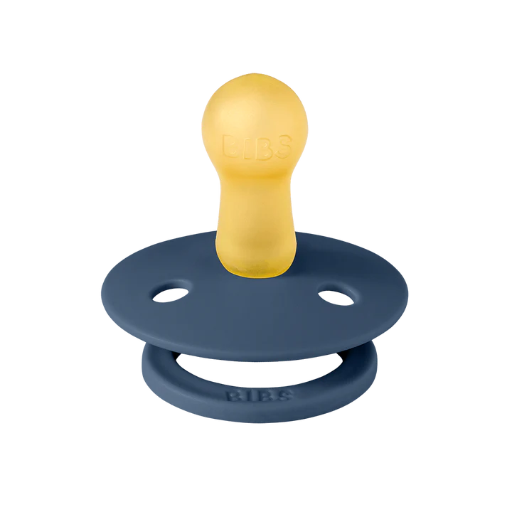 BIBS Colour Pacifiers / Dummies - Steel Blue - Bubbadue