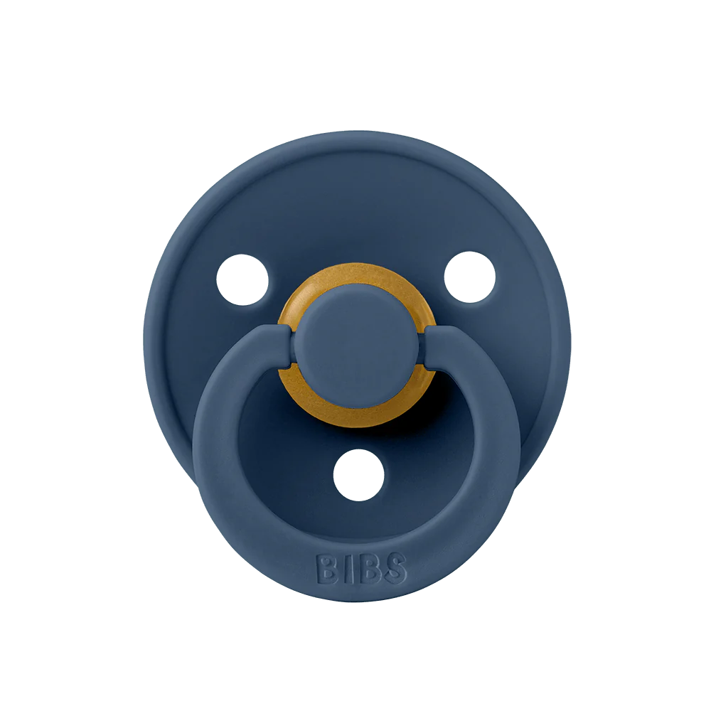 BIBS Colour Pacifiers / Dummies - Steel Blue