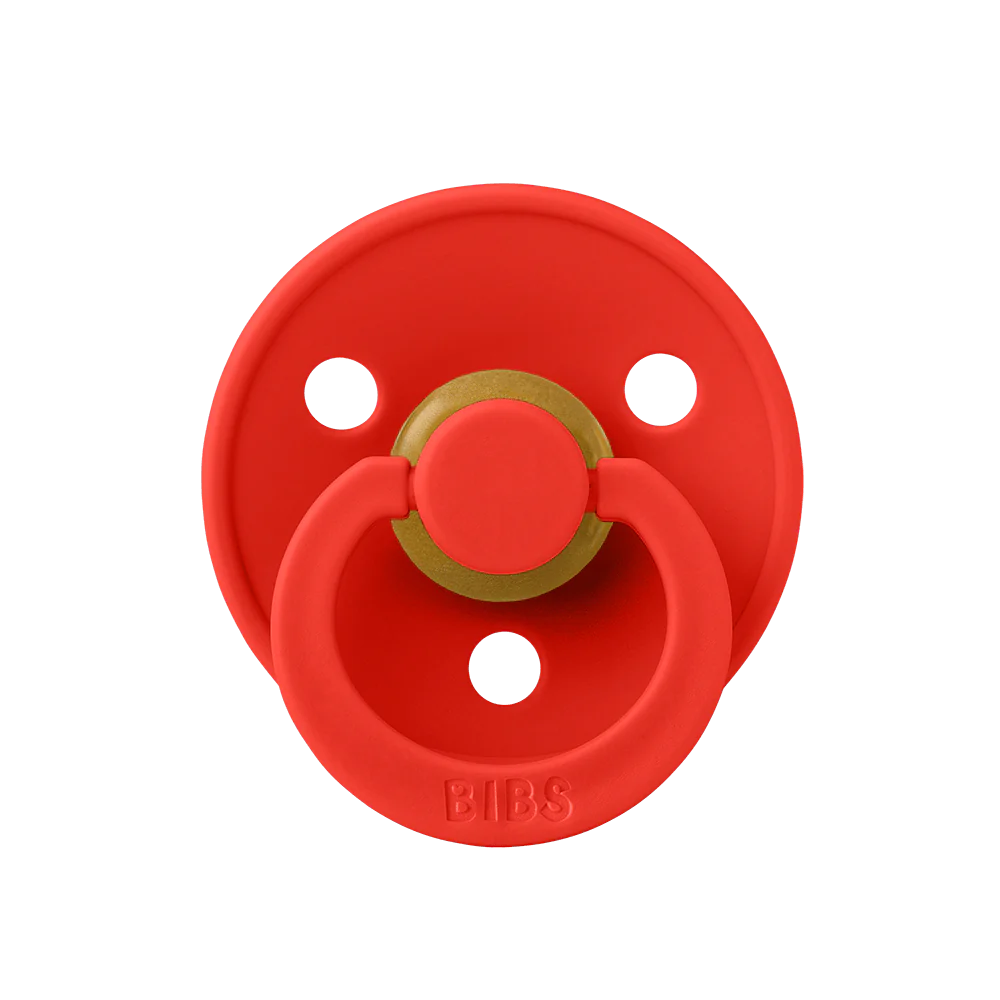 BIBS Colour Pacifiers / Dummies - Candy Apple