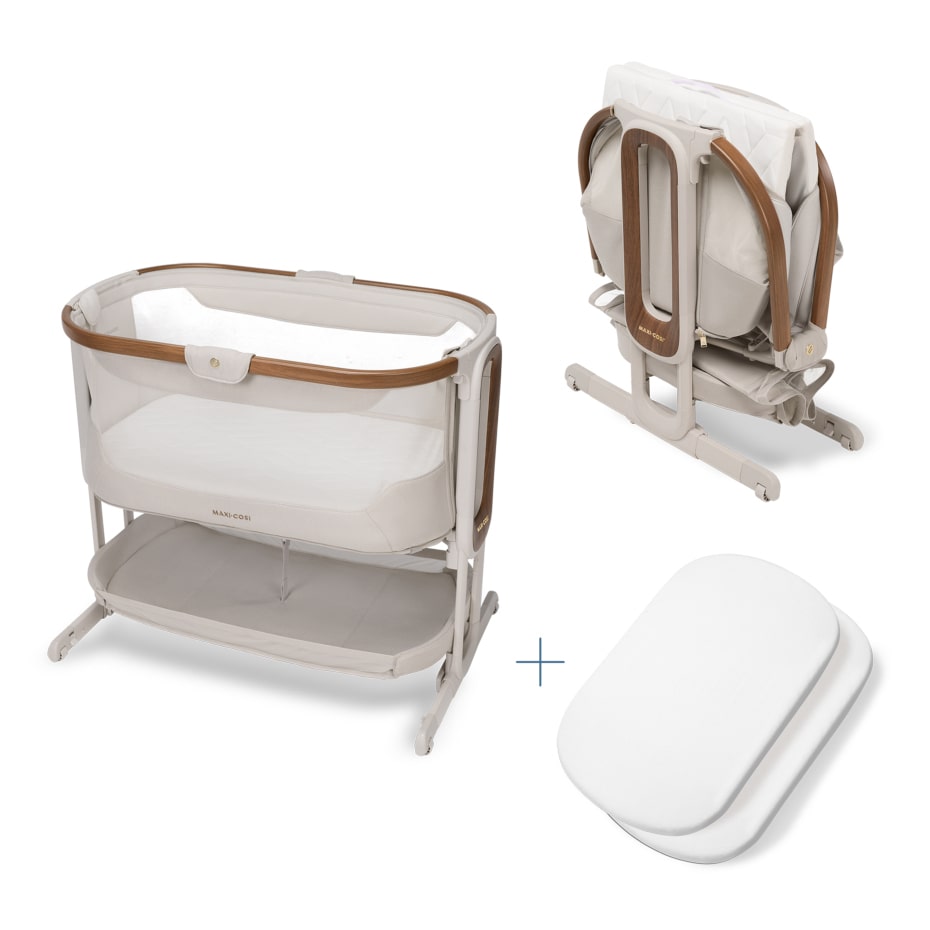 Maxi Cosi Iora Pro Co-Sleeper - Elegance Beige