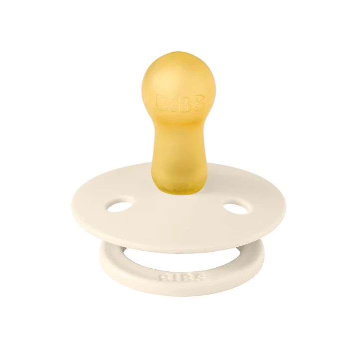 BIBS Studio Block Pacifiers / Dummies - Ivory Vanilla