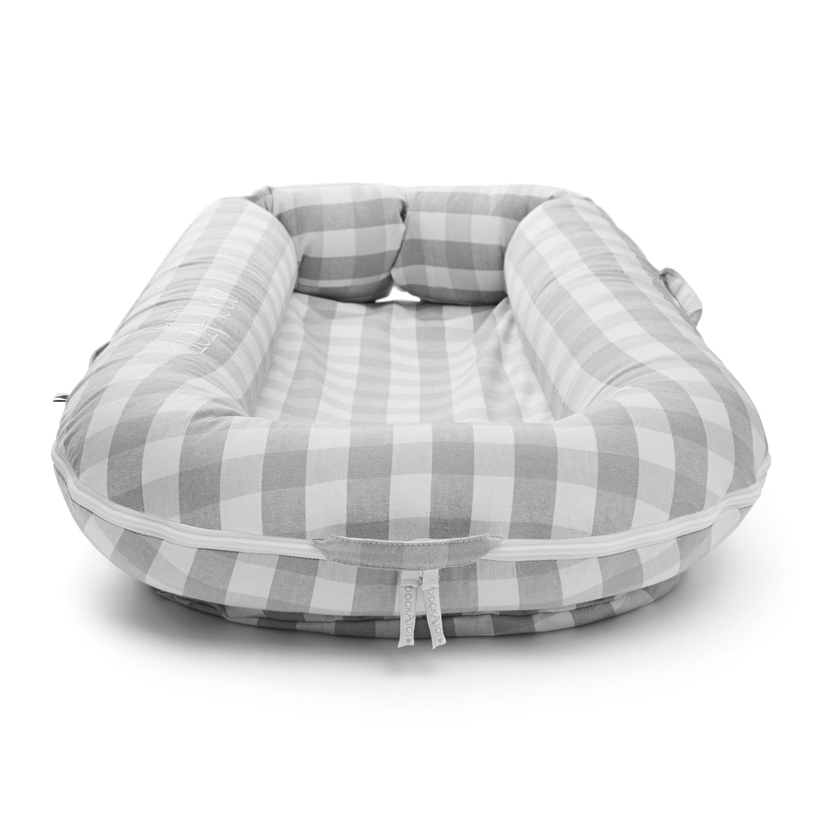 Deluxe+ Spare Cover - Stone Gingham - Bubbadue