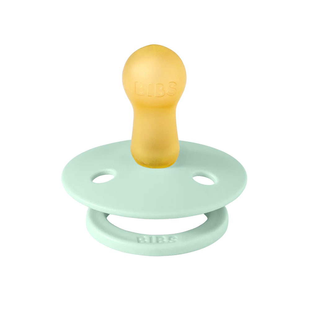 BIBS Studio Block Pacifiers / Dummies - Nordic Mint/Petrol