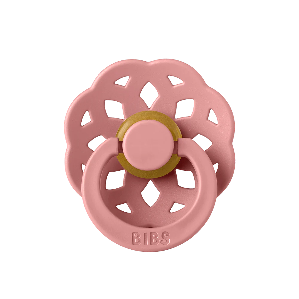 BIBS Boheme Pacifiers / Dummies - Dusty Pink