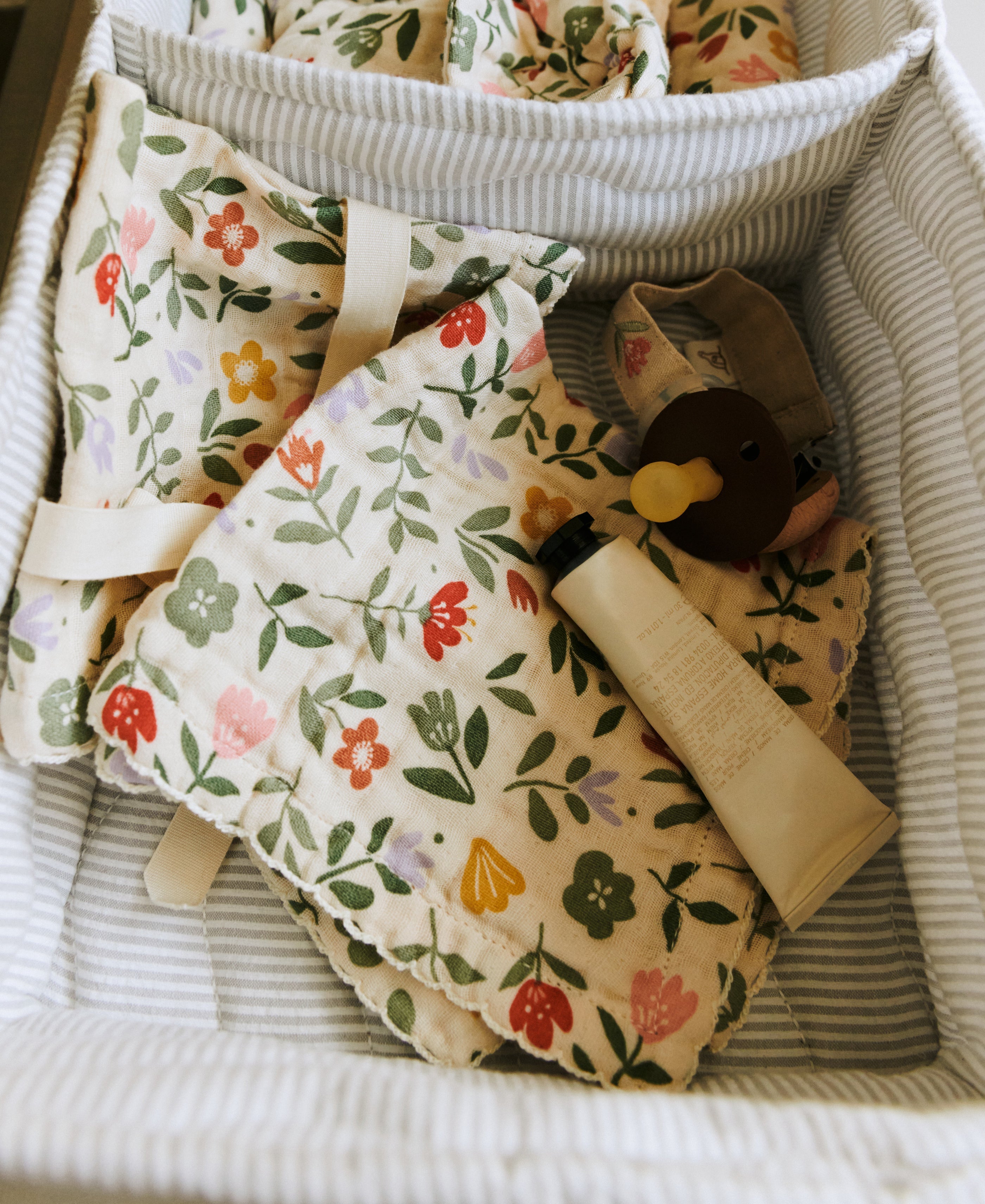 Ren Wash Cloth, 3-Pack, Flower Market