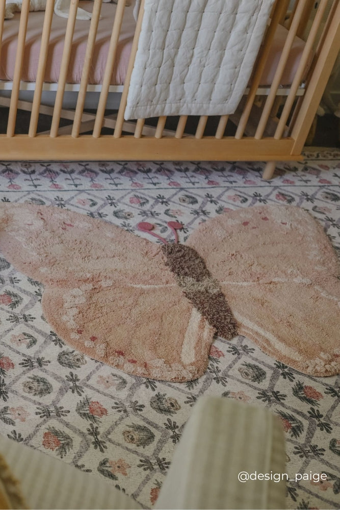 Lorena Canals Washable Rug Baby Butterfly