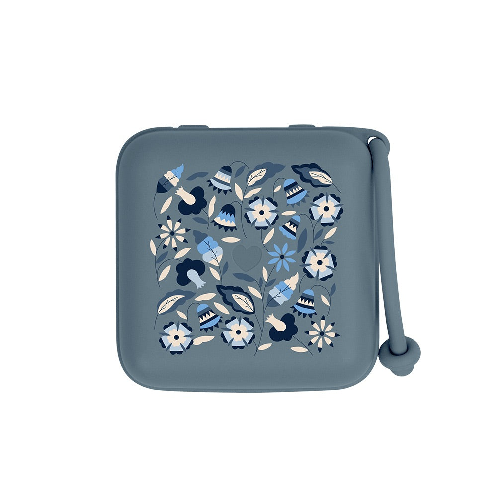 BIBS x LIBERTY Pacifier Box - Bobo Petrol