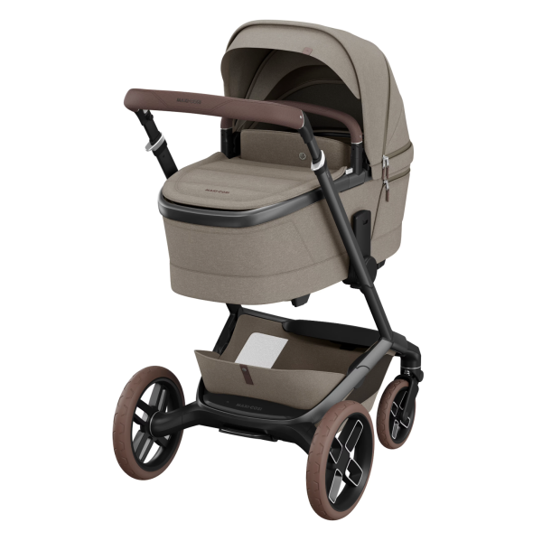 Fame Travel System: Fame Stroller + Pebble 360 Pro Car Seat + Fame Carrycot - Twillic Truffle