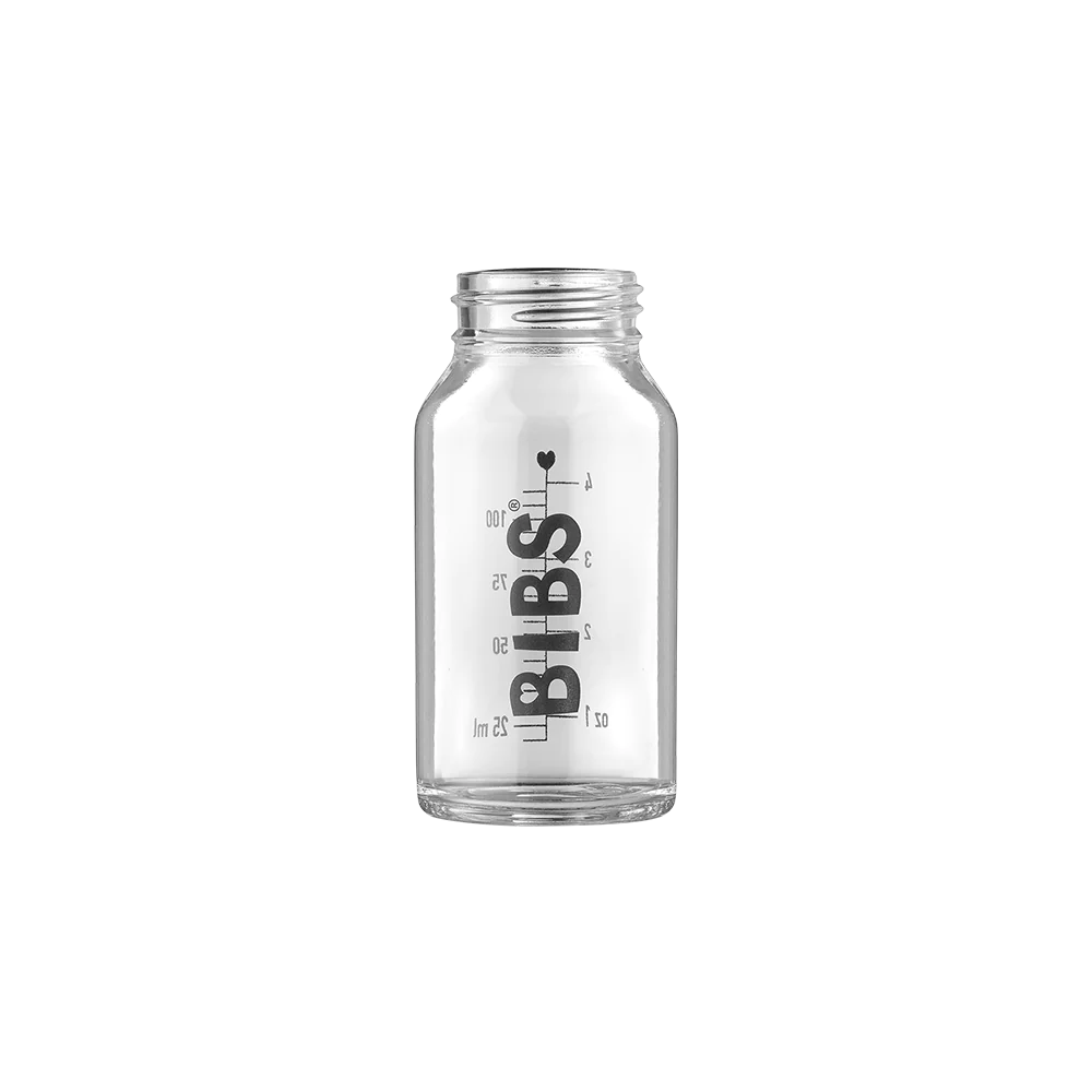 BIBS Baby Glass Bottle 110ml - Bubbadue