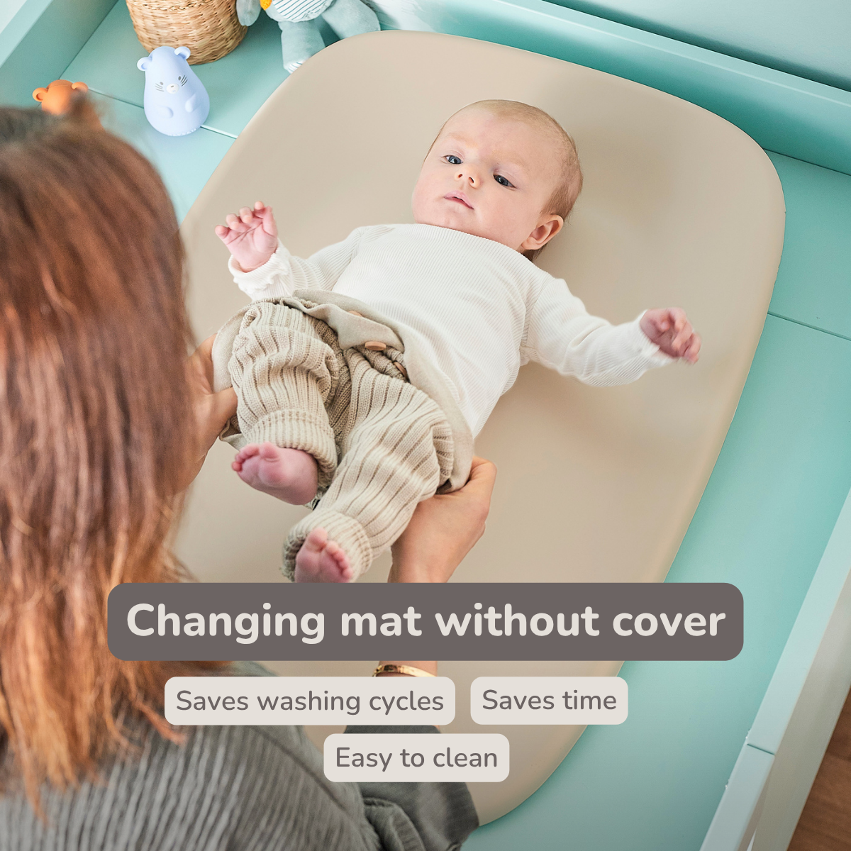 Nattou Softy Changing Pad - Beige
