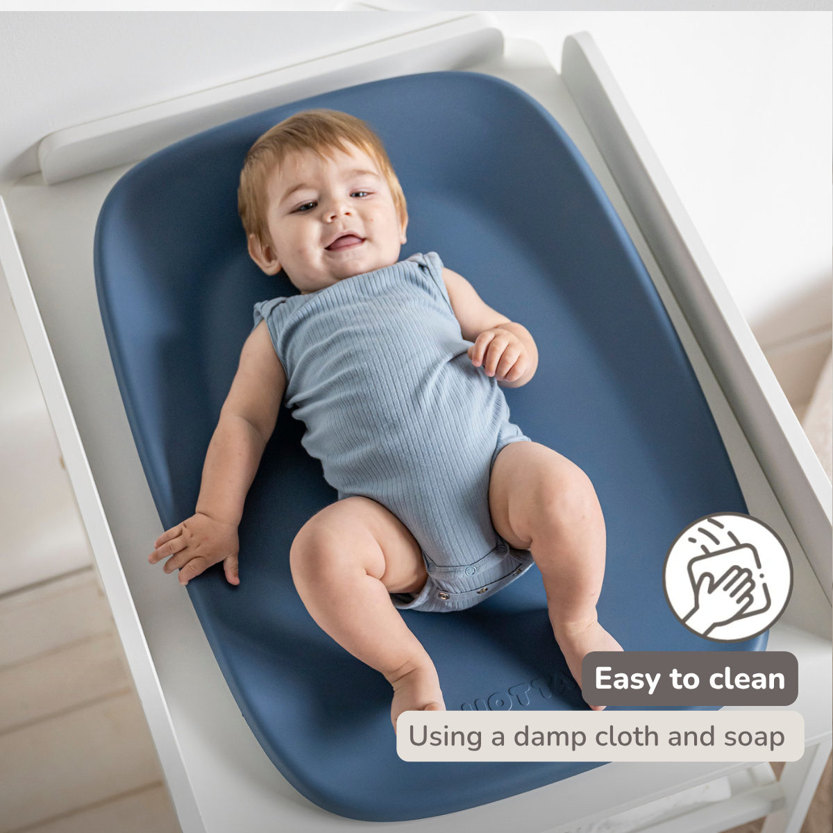 Nattou Softy Changing Pad - Night Blue