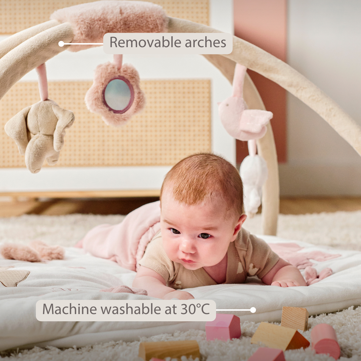 Nattou FanFan Playmat with Arches