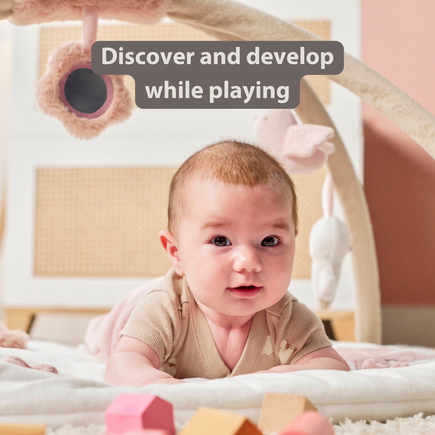 Nattou FanFan Playmat with Arches