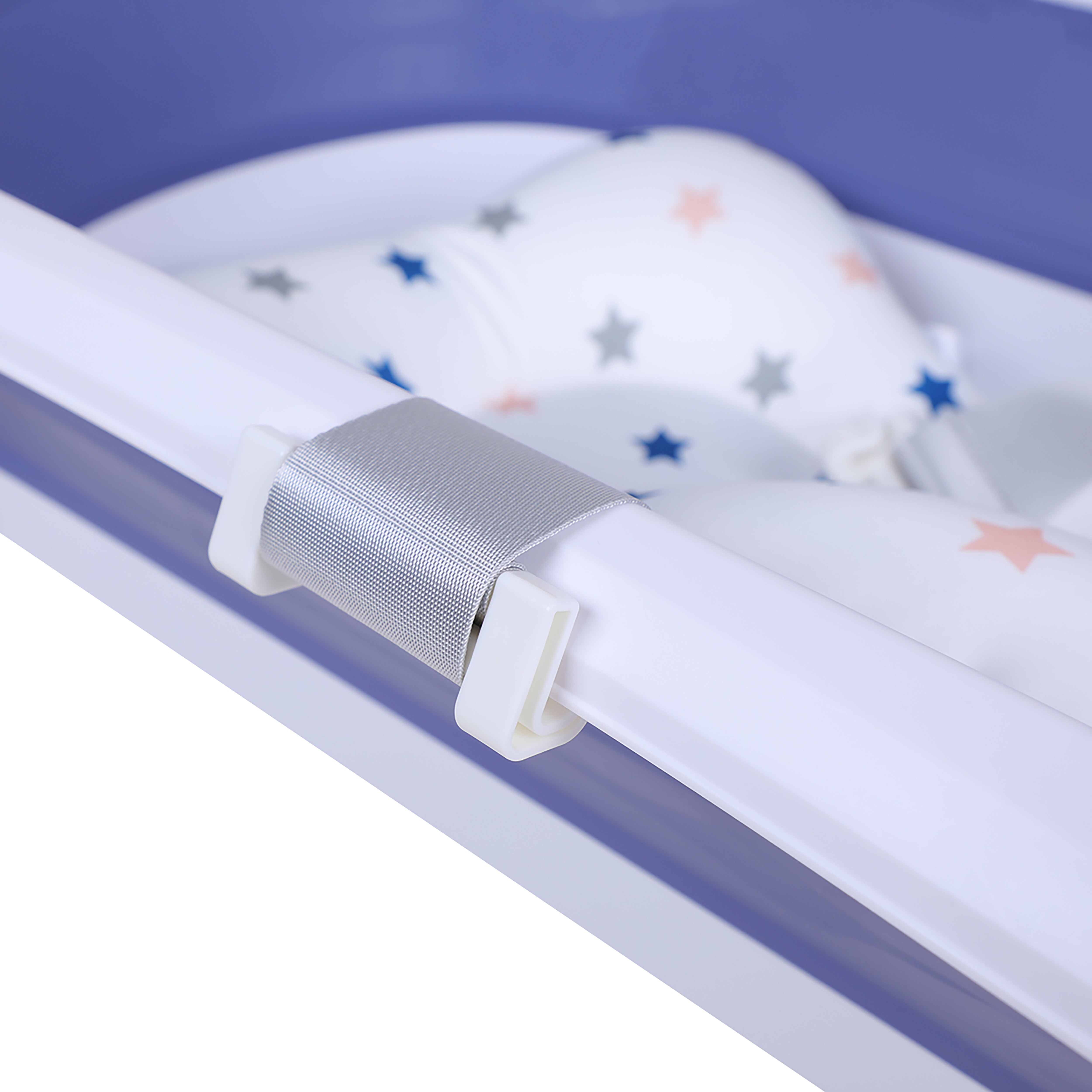 Microbead Baby Bath Tub Cushion stars pattern