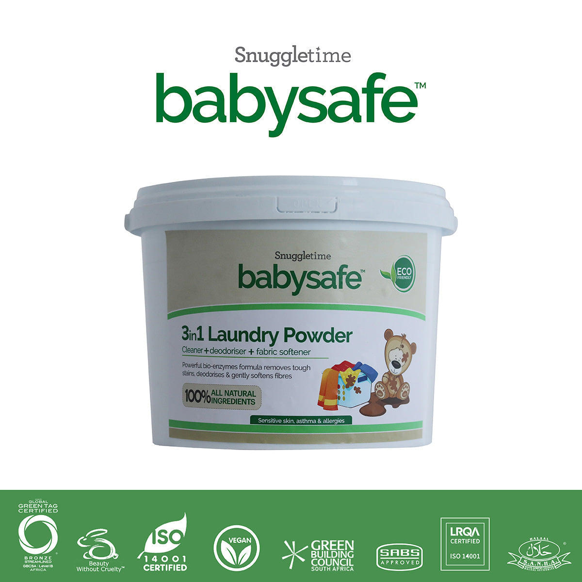 Baby Safe Laundry Powder usage