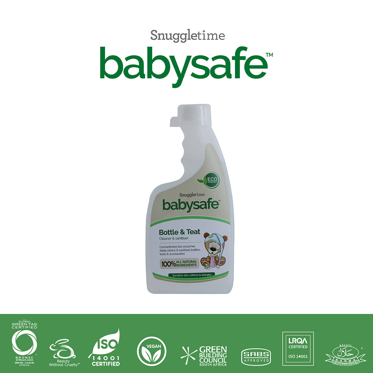 Baby Safe Bottle & Teat Cleaner usage