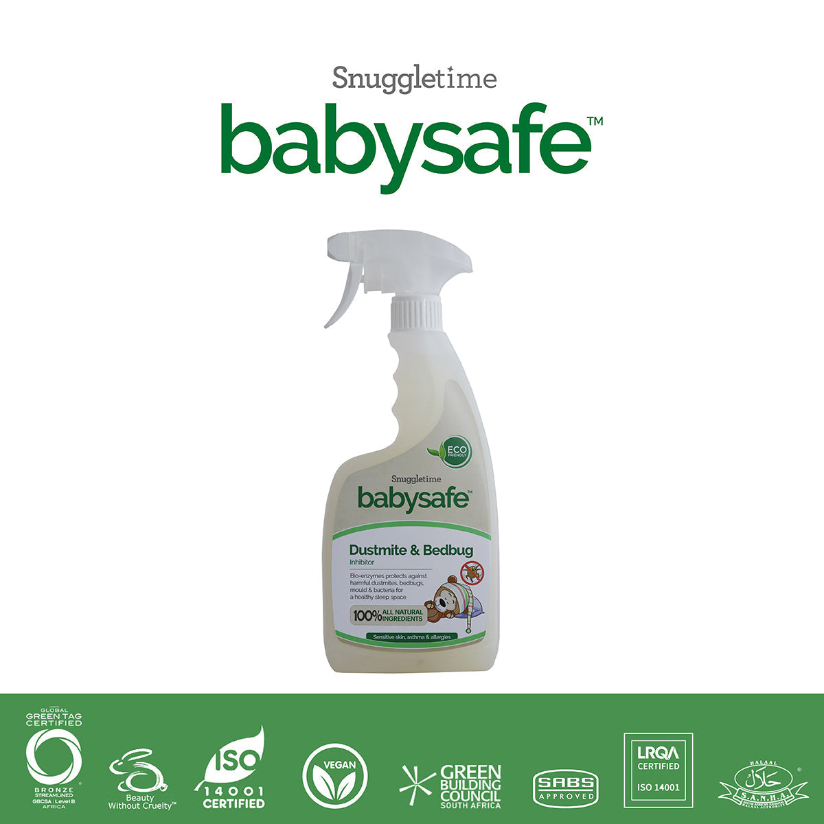 Baby Safe Dustmite & Bedbug Inhibitor usage