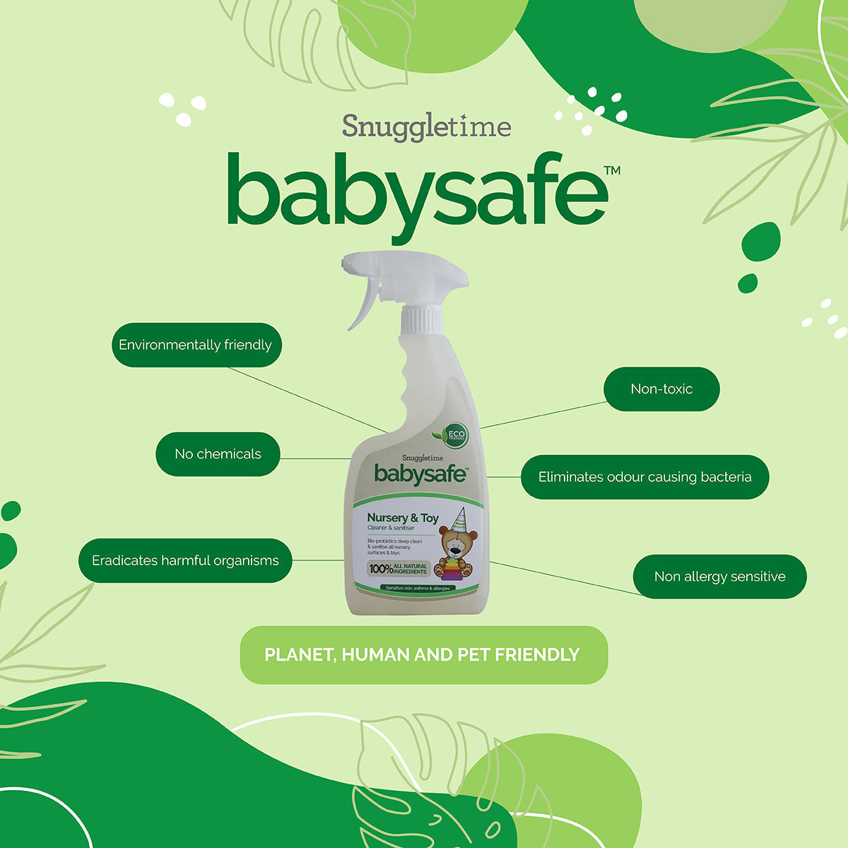 Baby Safe Nursery & Toy Cleaner detail