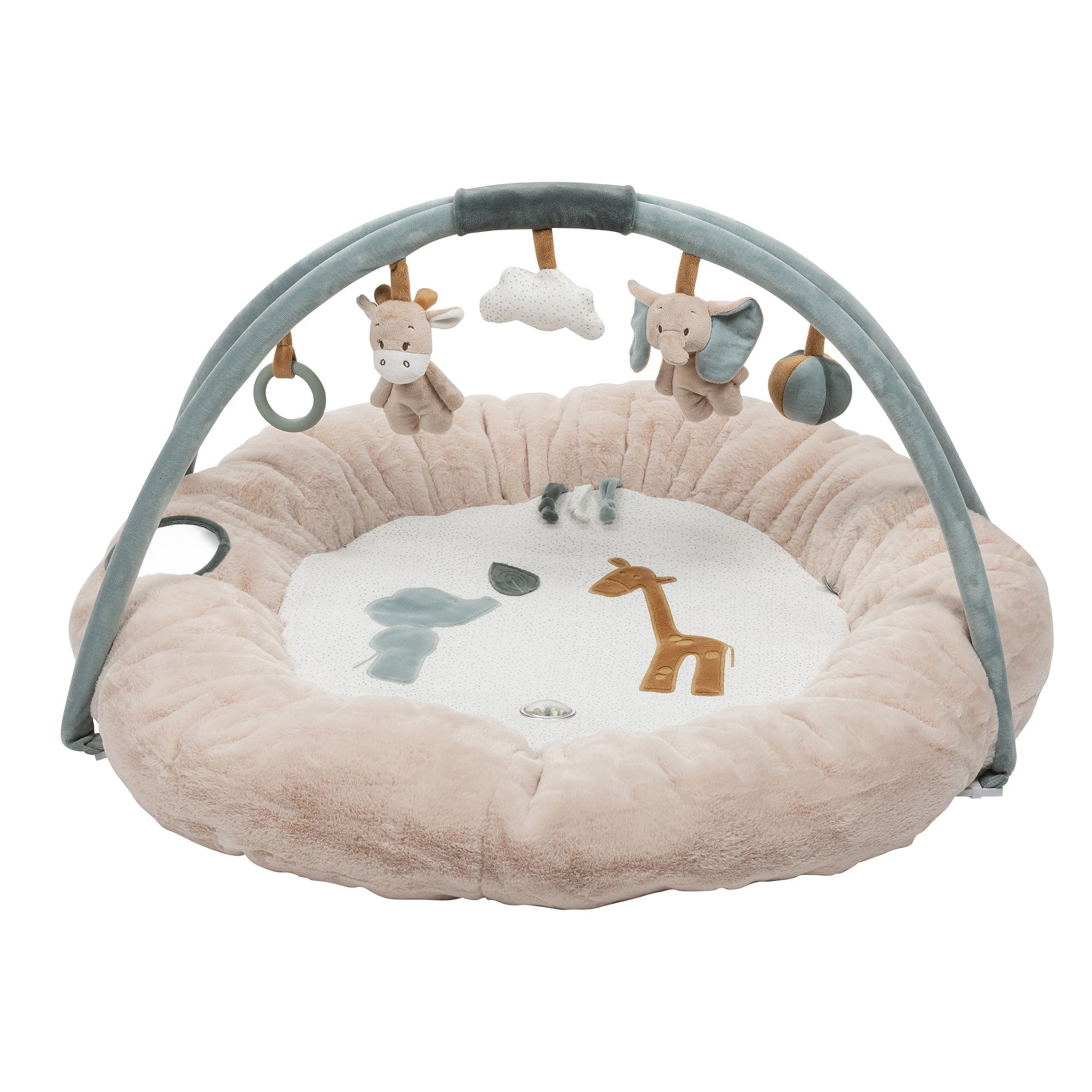 Nattou Luna & Axel Stuffed Playmat with Arches