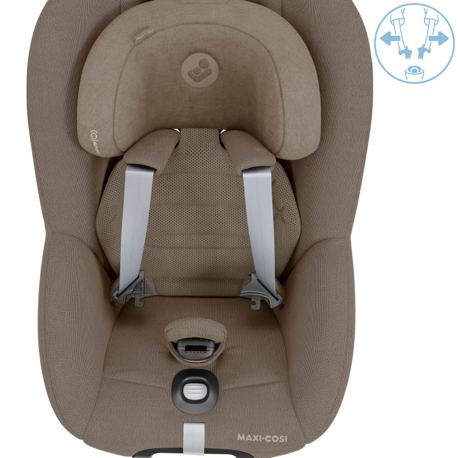 Maxi Cosi Pearl 360 Pro - Authentic Truffle - Bubbadue