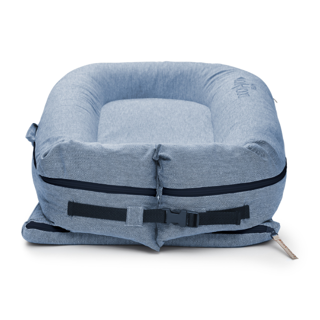Deluxe+ Spare Cover - Indigo Chambray - Bubbadue