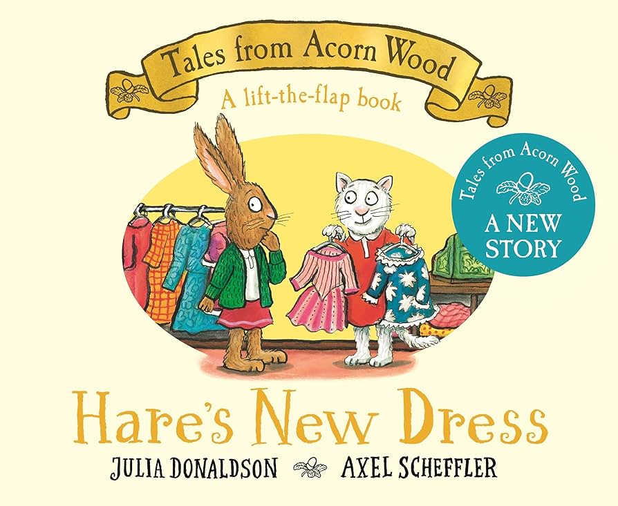 Tales From Acorn Wood: Hare's New Dress Board Book - Bubbadue