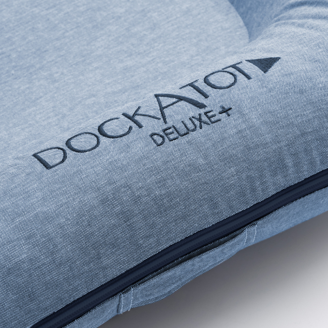 Deluxe+ Spare Cover - Indigo Chambray - Bubbadue