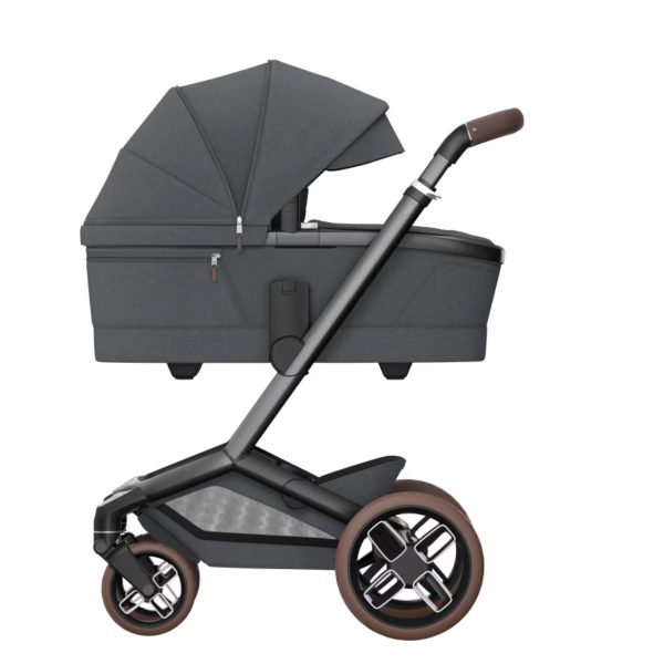 Fame Travel System: Fame Stroller + Pebble 360 Pro Car Seat + Fame Carrycot - Twillic Graphite