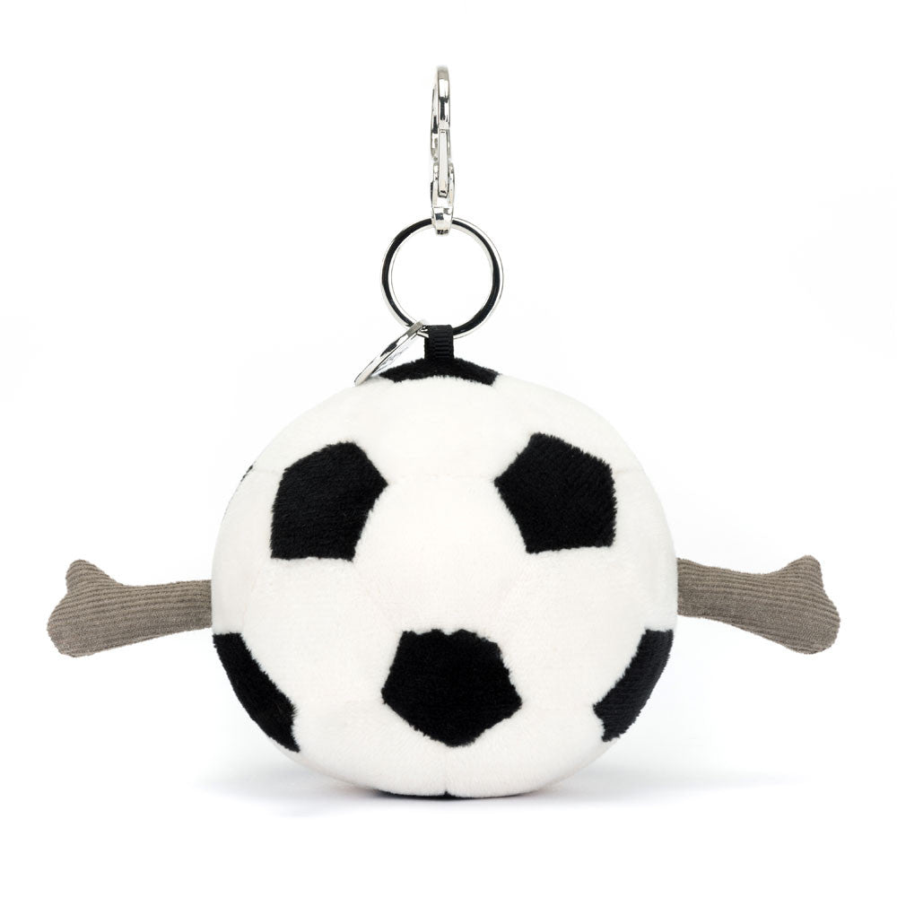 Amuseables Sports Football Bag Charm - Jellycat