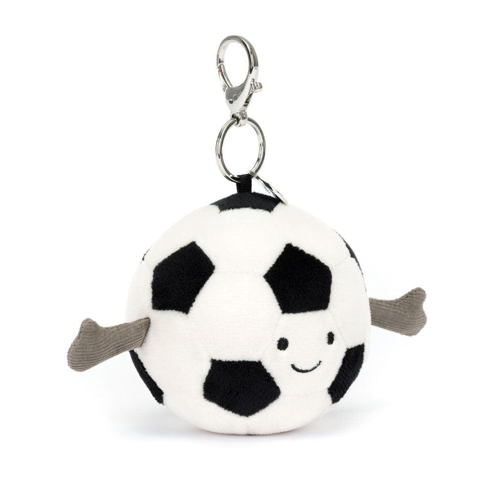 Amuseables Sports Football Bag Charm - Jellycat