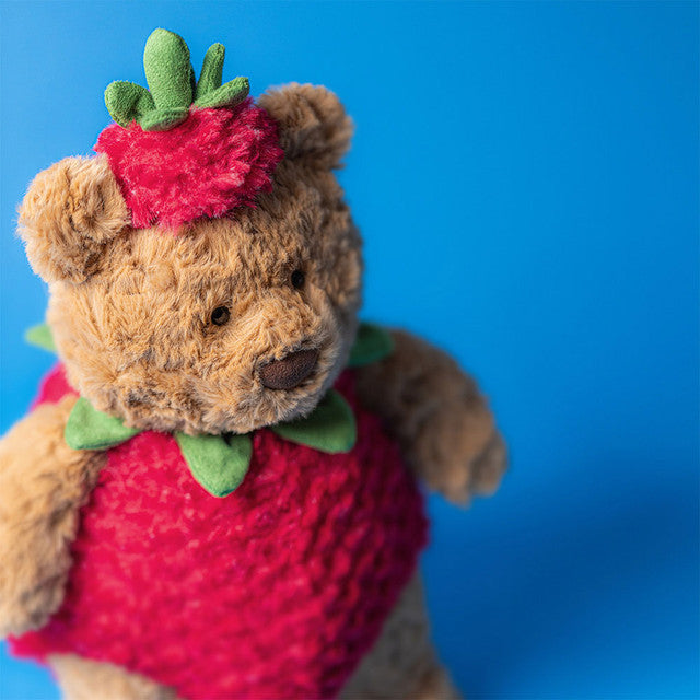 Bartholomew Bear Strawberry - Jellycat