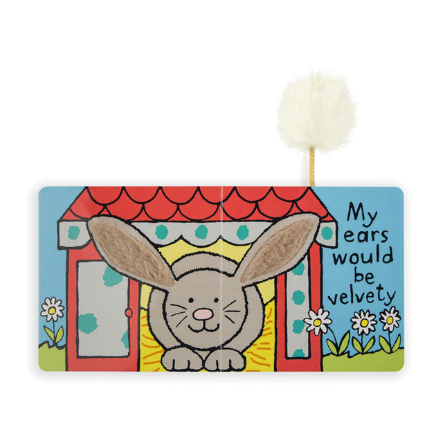 If I Were A Bunny Board Book Beige - Jellycat