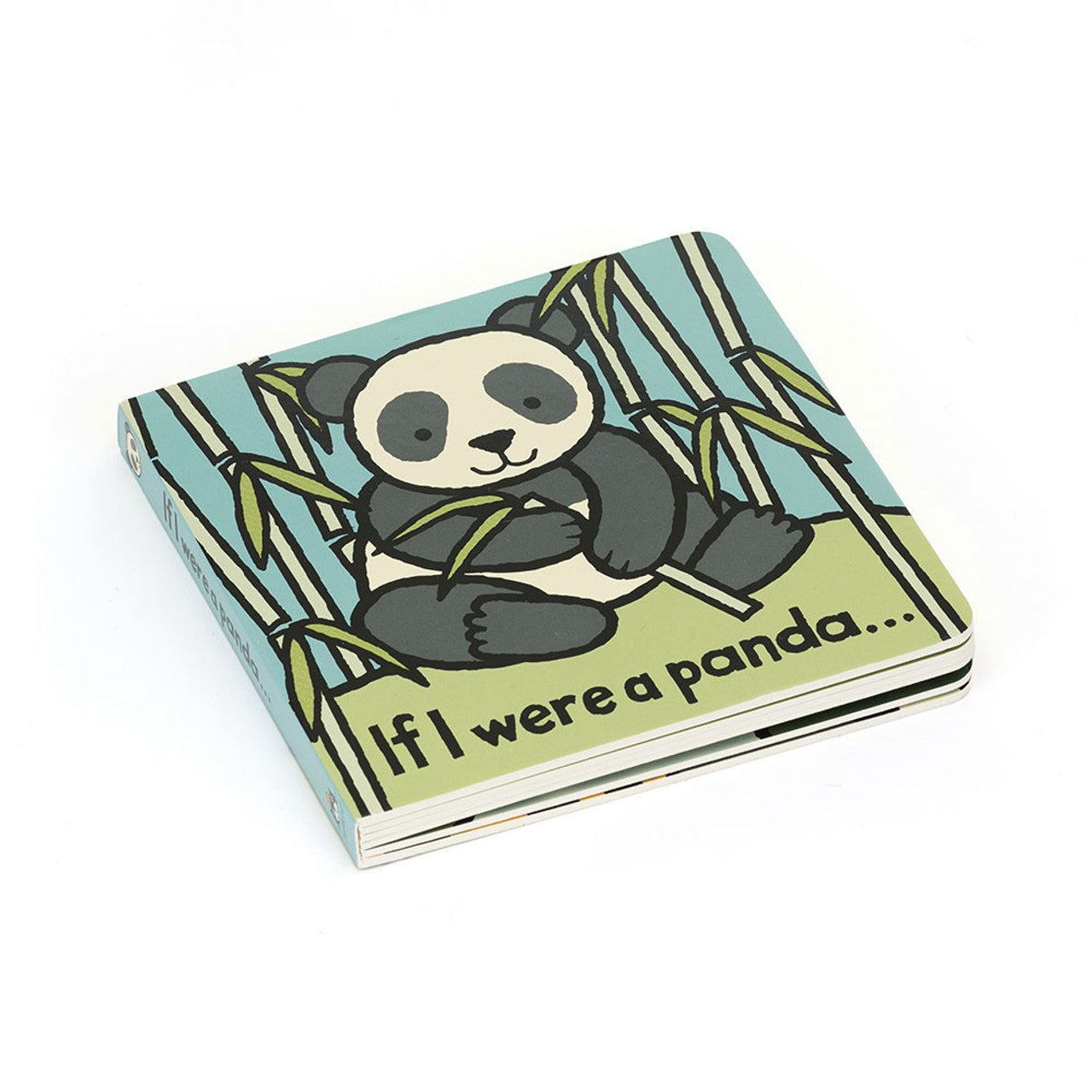If I Were A Panda Board Book - Jellycat - Bubbadue