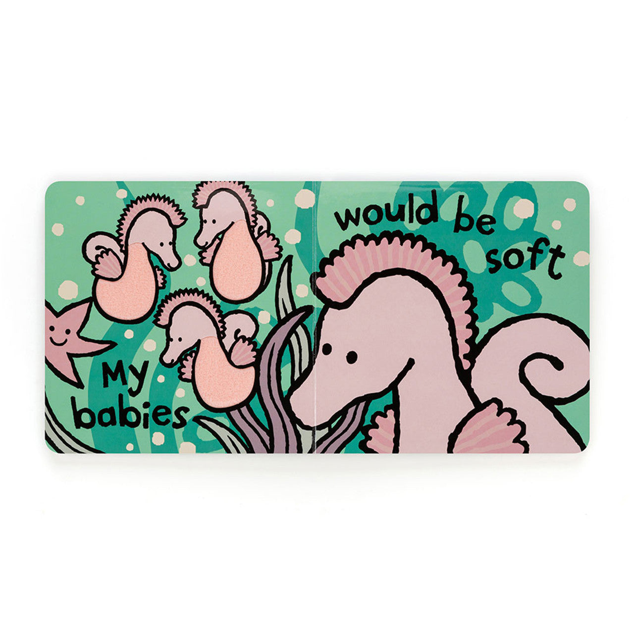 If I Were A Seahorse Board Book - Jellycat - Bubbadue