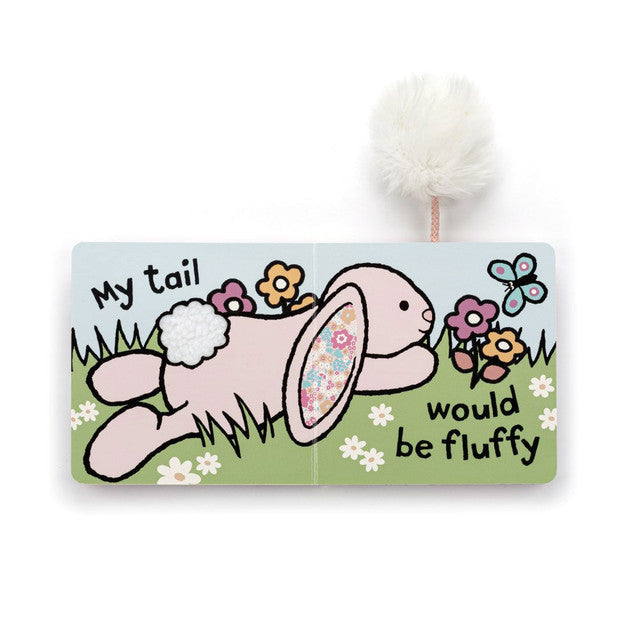 If I Were A Bunny Board Book Blush - Jellycat