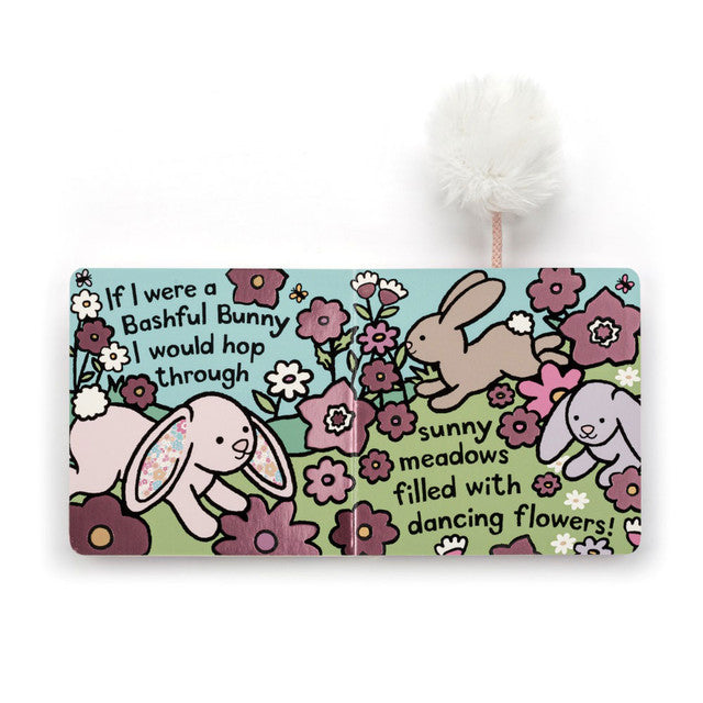 If I Were A Bunny Board Book Blush - Jellycat