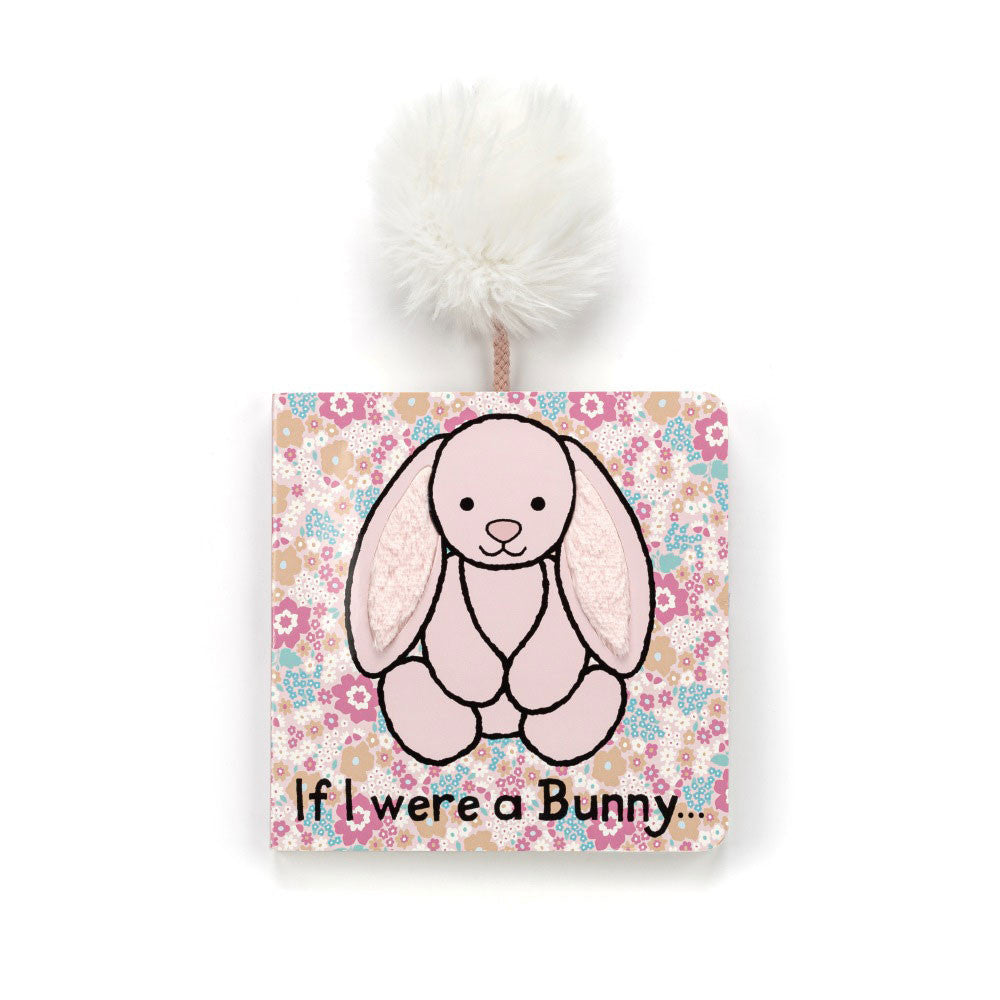 If I Were A Bunny Board Book Blush - Jellycat