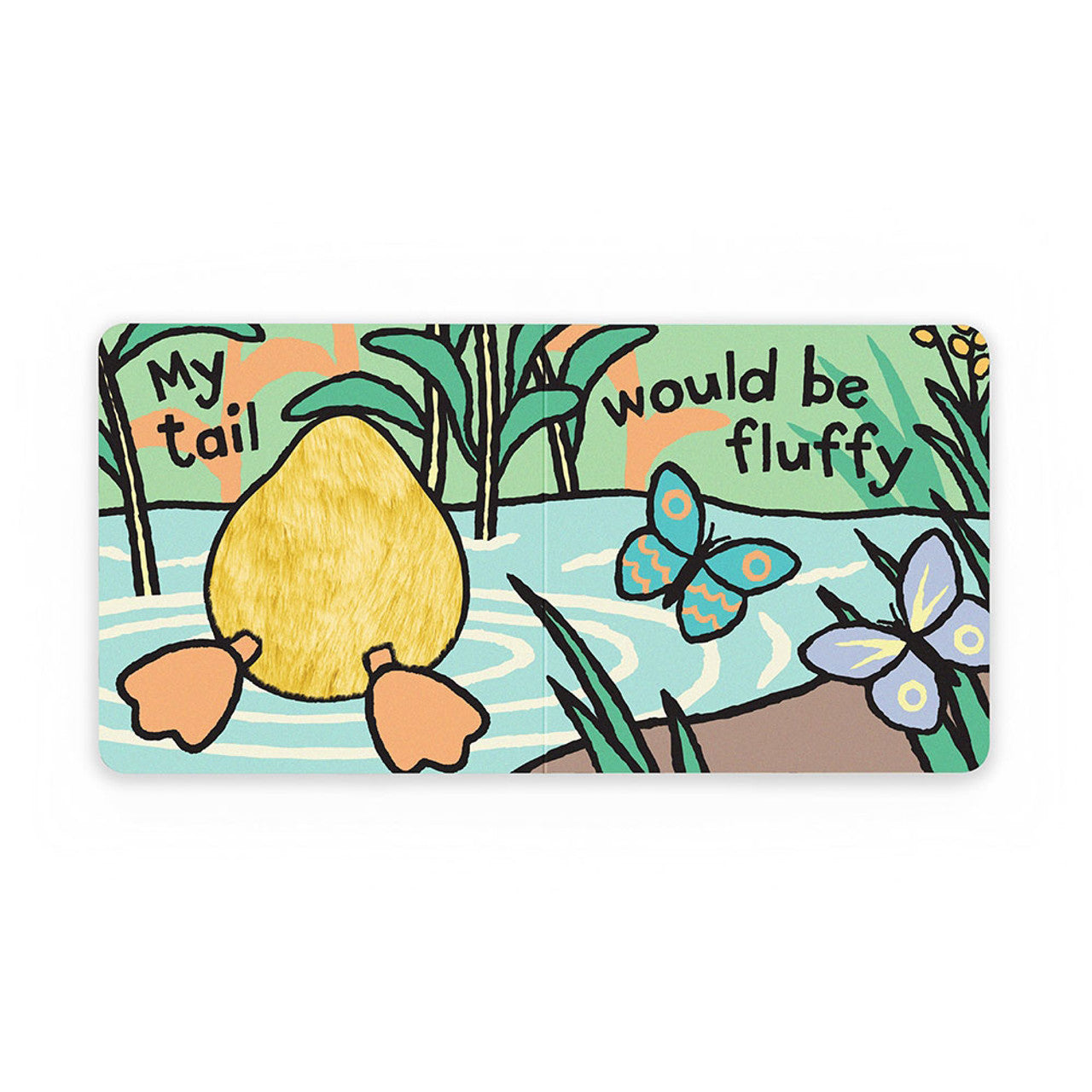 If I were a Duckling Board Book - Jellycat - Bubbadue