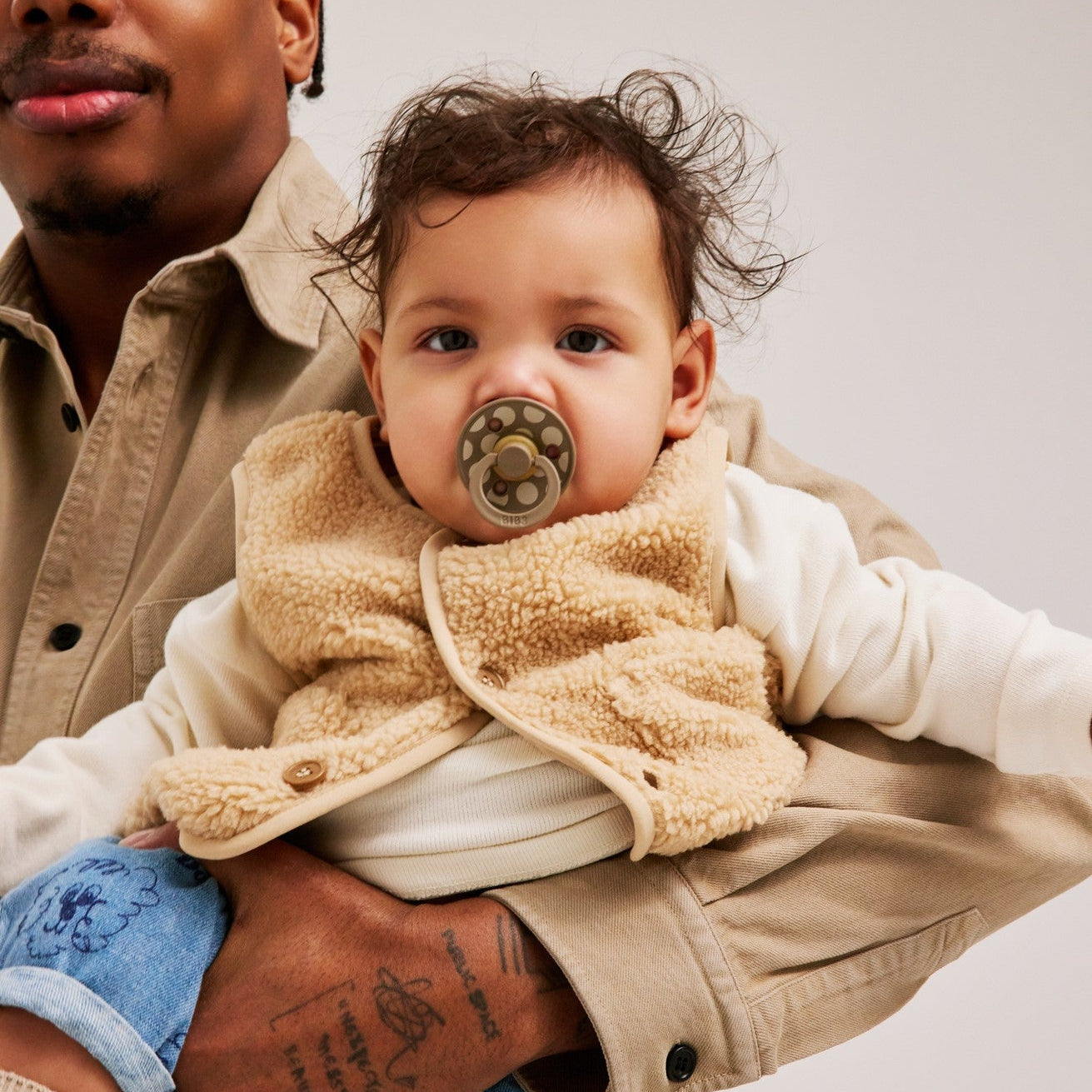 BIBS Studio Polka pacifier lifestyle