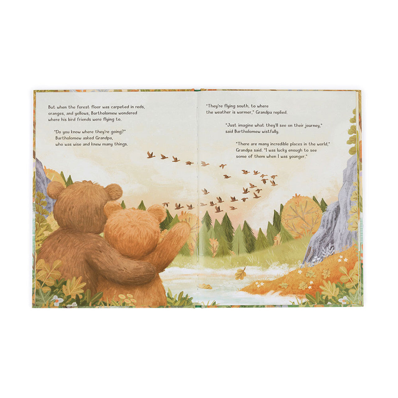 It's a Big World Bartholomew Board Book - Jellycat - Bubbadue