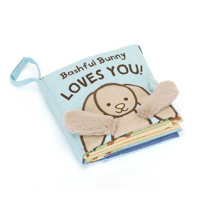 Bashful Bunny Loves You Fabric Book - Jellycat