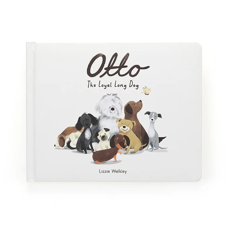 Otto The Loyal Long Dog Book - Jellycat - Bubbadue