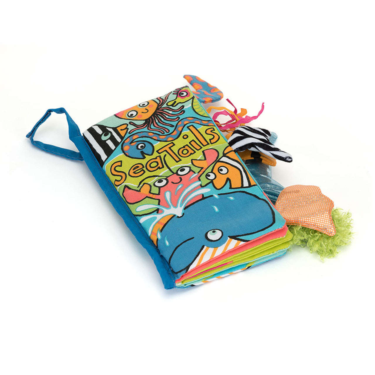 Sea Tails Soft Book - Jellycat - Bubbadue
