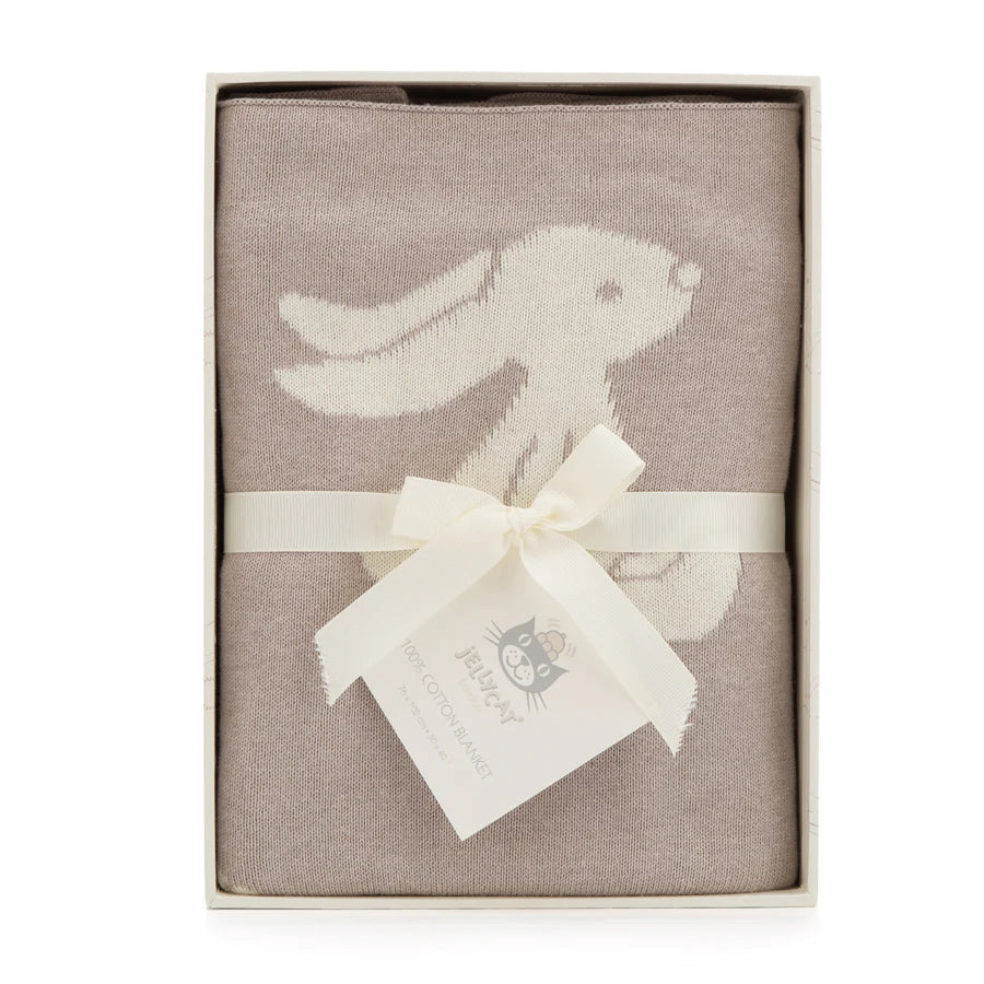 Bashful Beige Bunny Blanket - Jellycat