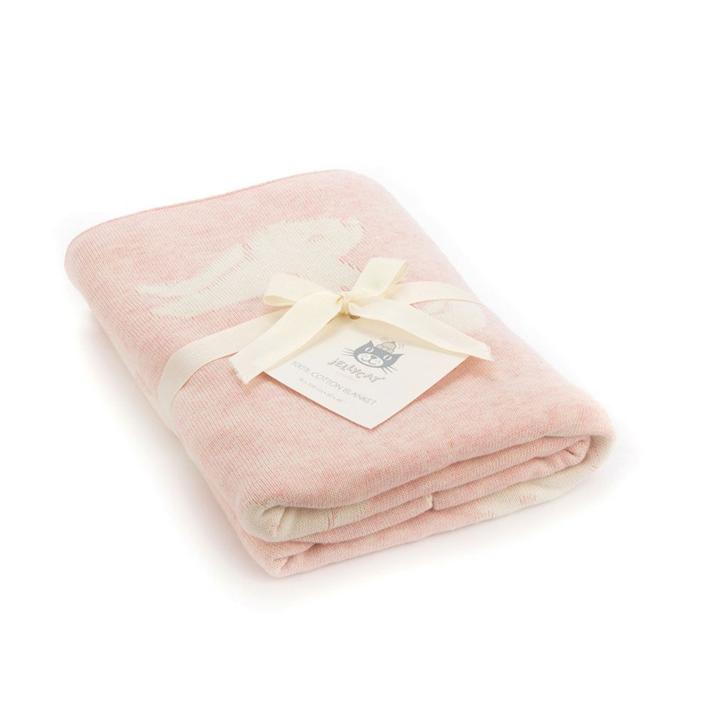 Bashful Pink Bunny Blanket - Jellycat