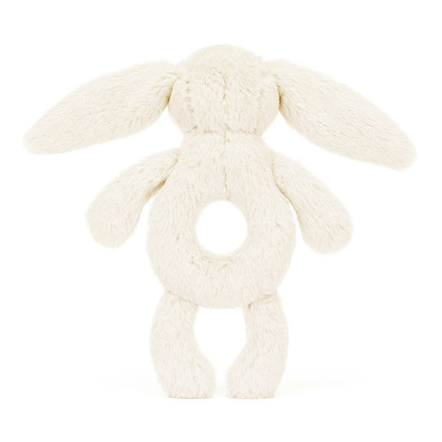 Bashful Cream Bunny Ring Rattle - Jellycat