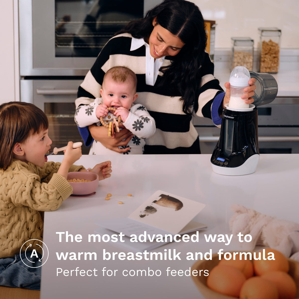 Baby Brezza bottle warmer control dial
