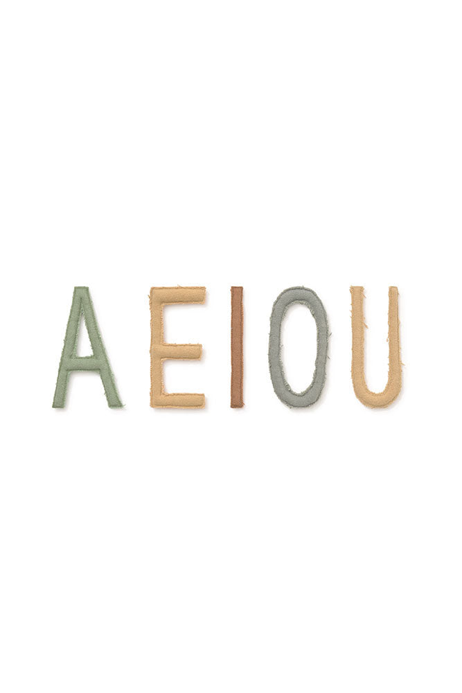 Lorena Canals Washable Play Rug ABC - Colour & Letters