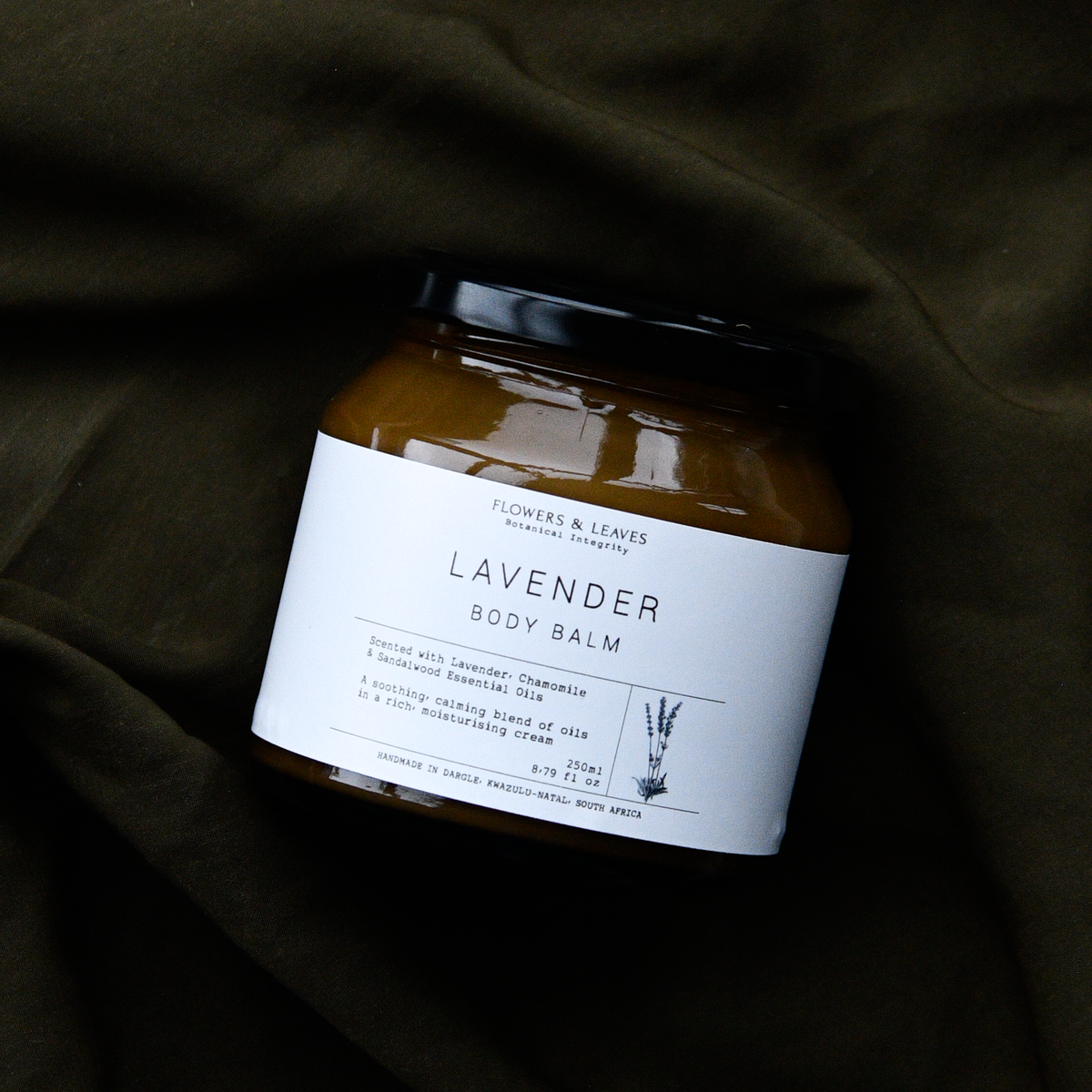 Flowers & Leaves Body Balm 250ml - Lavender, Chamomile & Cedarwood