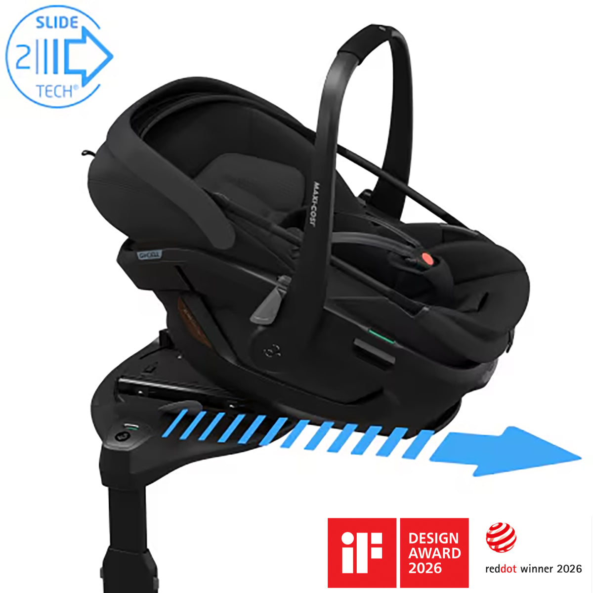Maxi Cosi Coral Slide Pro - Onyx Black